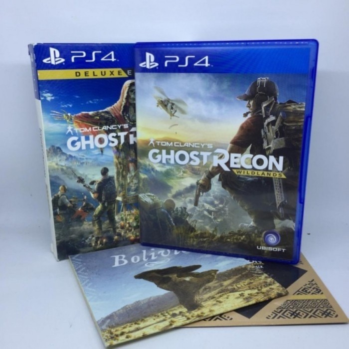 PS4 Kaset Ghostrecon Tom clancy's Wild Land Playstation PS 4 5